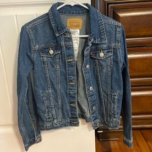 Girls blue jean jacket